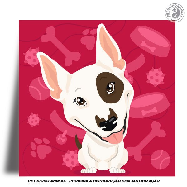 Azulejo Decorativo - Bull Terrier 2