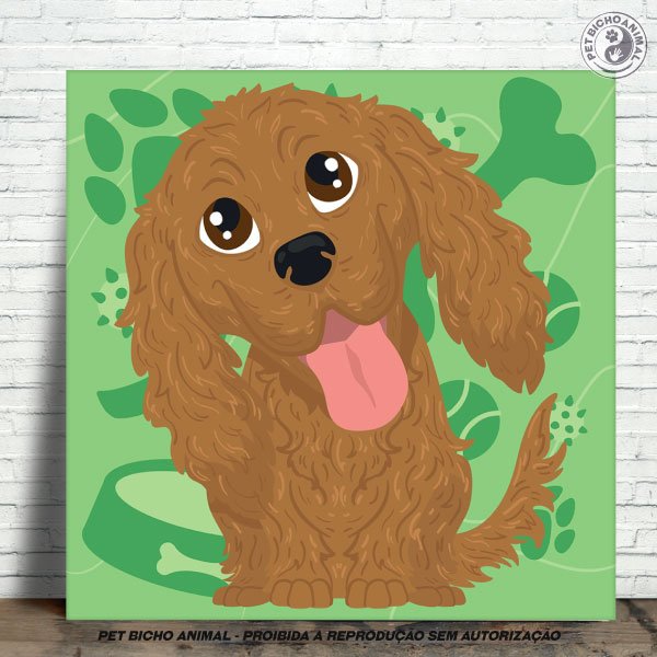 Azulejo Decorativo - Cocker Spaniel 1