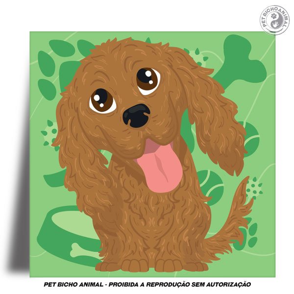 Azulejo Decorativo - Cocker Spaniel 2