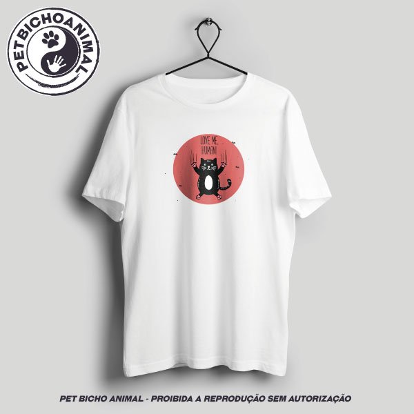 Camiseta - Me Ame, Humano! 1 Camiseta - Me Ame, Humano! 2