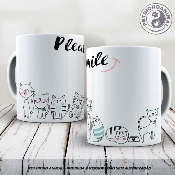 Caneca Gatinhos Fofos