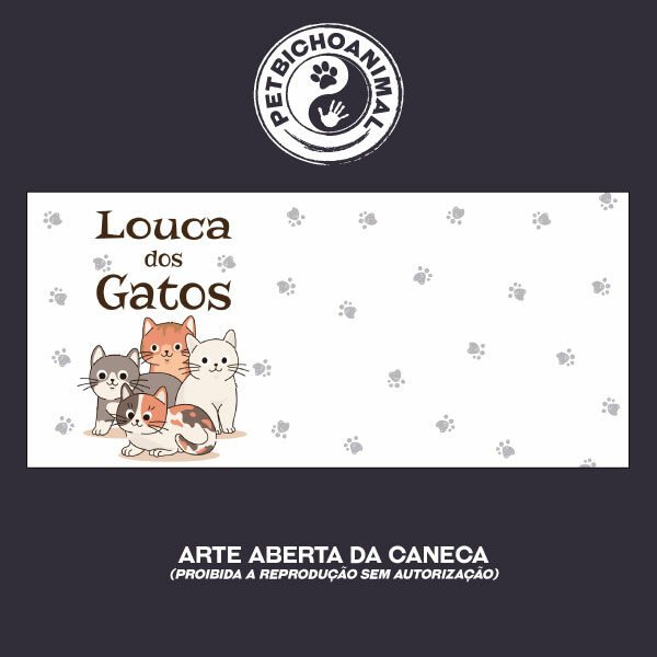 Caneca Louca dos Gatos 5 Caneca Louca dos Gatos - Imagem 3