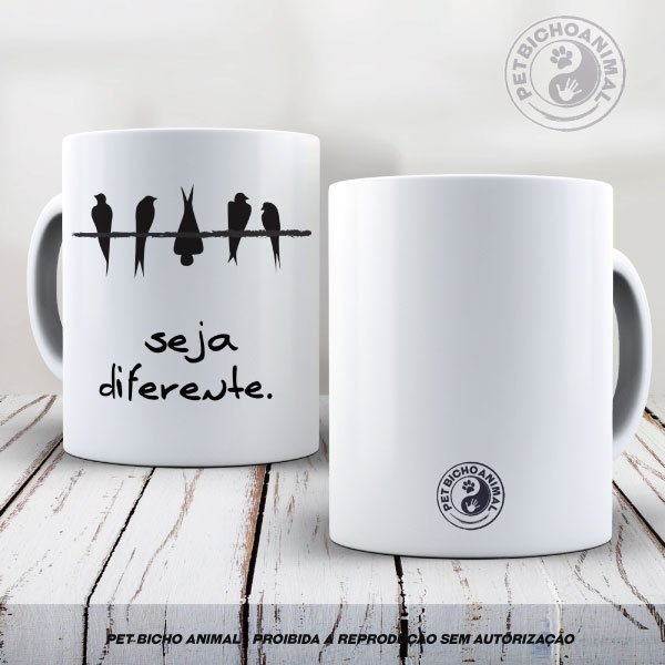 Caneca Seja Diferente 1