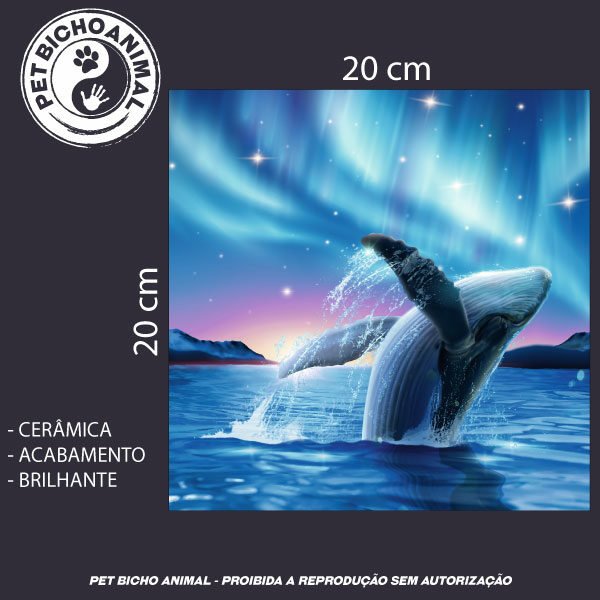 Azulejo Decorativo - O Salto da Baleia 5 Azulejo Decorativo - O Salto da Baleia - Imagem 3