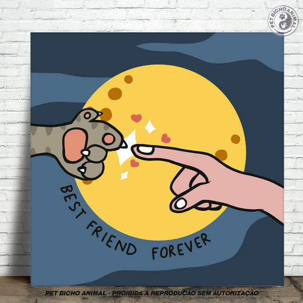 Azulejo Decorativo - Best Friend Forever 20