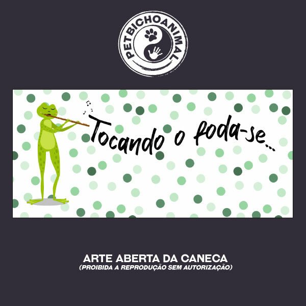 Caneca Tocando o Foda-se - Imagem 3