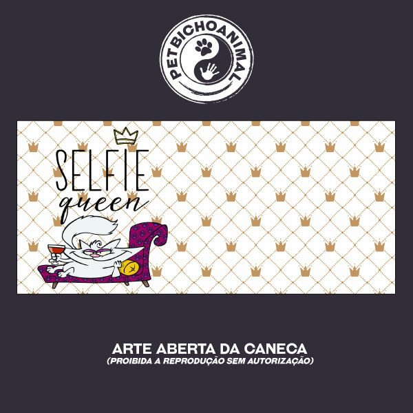 Caneca Selfie Queen - Imagem 3