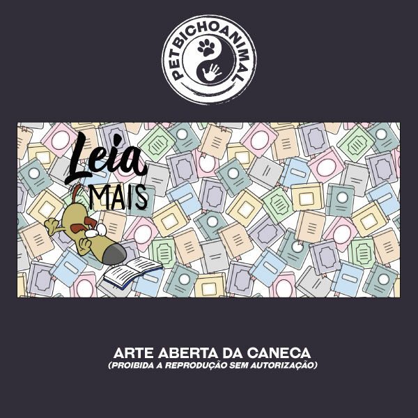 Caneca Leia Mais - Imagem 3