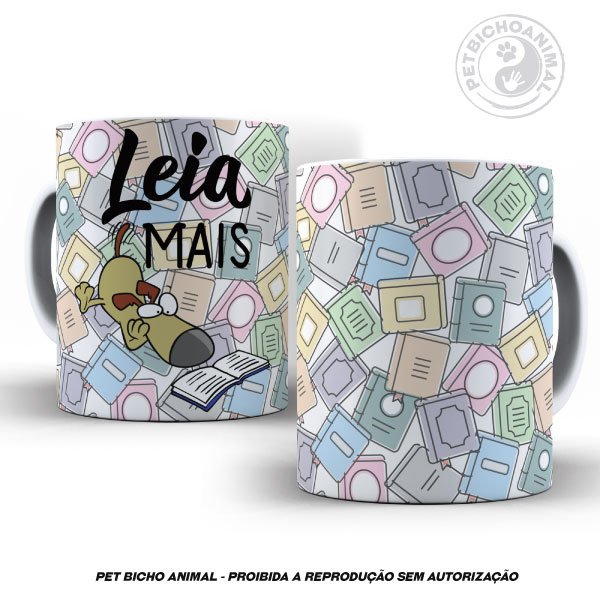 Caneca Leia Mais 2