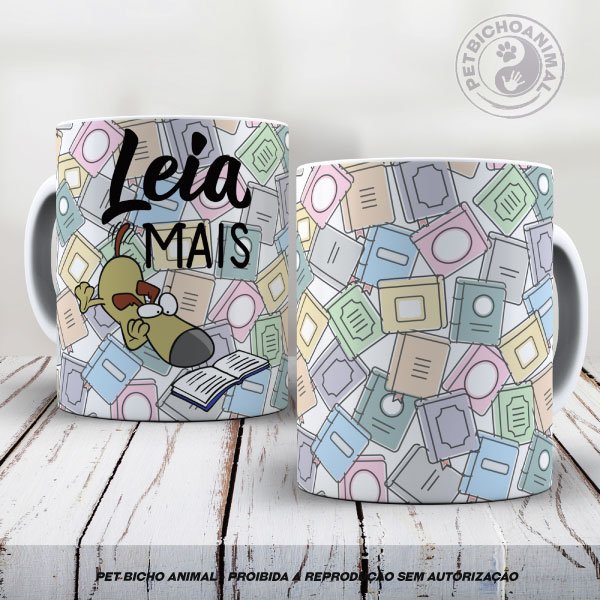 Caneca Leia Mais 1
