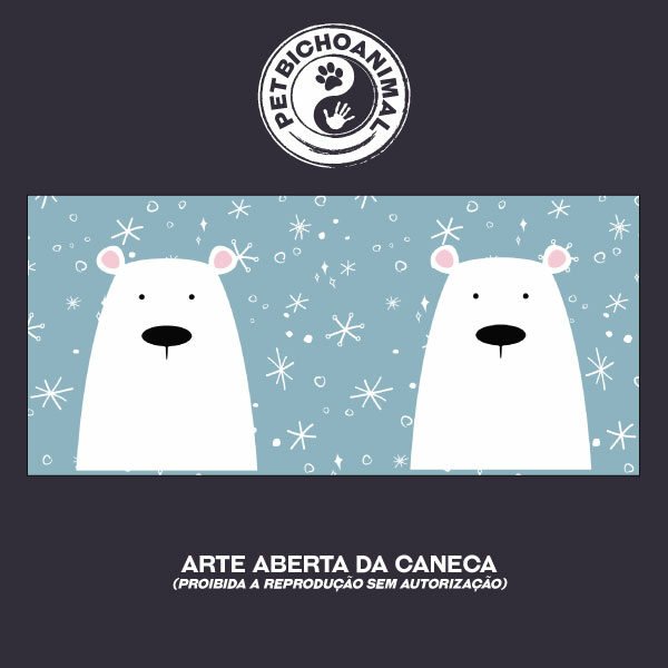 Caneca Urso Polar - Imagem 3