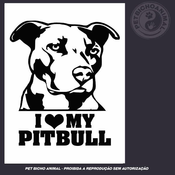 Camiseta - I Love My Pitbull - Imagem 3