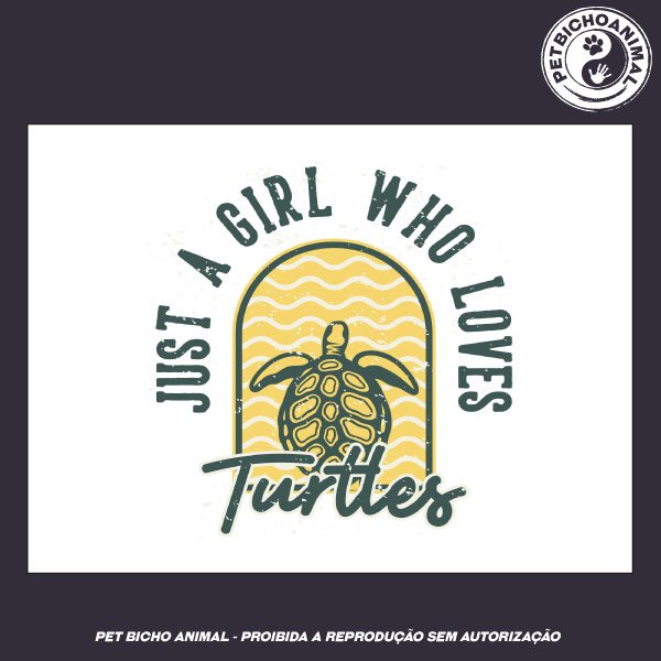 Camiseta - Loves Turtles 2 Camiseta - Loves Turtles 3