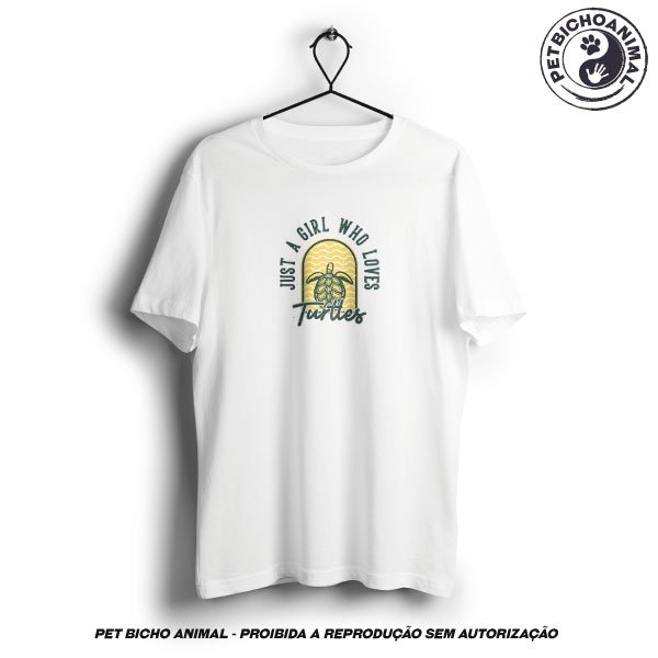 Camiseta - Loves Turtles 1 Camiseta - Loves Turtles 2