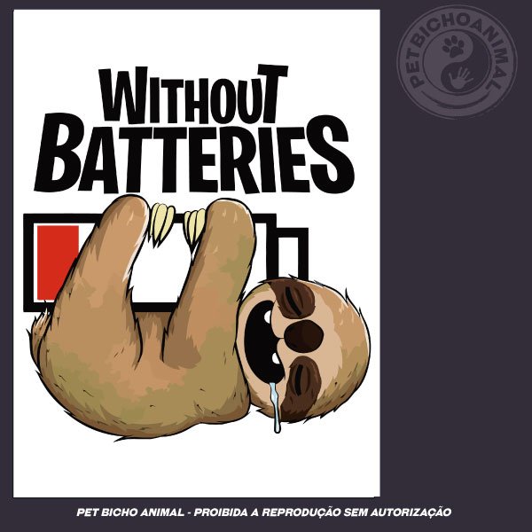 Camiseta - Com Preguiça 2 Camiseta - Com Preguiça 3