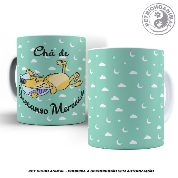 Caneca Descanso Merecido 1 Caneca Descanso Merecido 2
