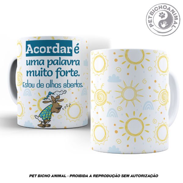 Caneca Olhos Abertos 1 Caneca Olhos Abertos 2