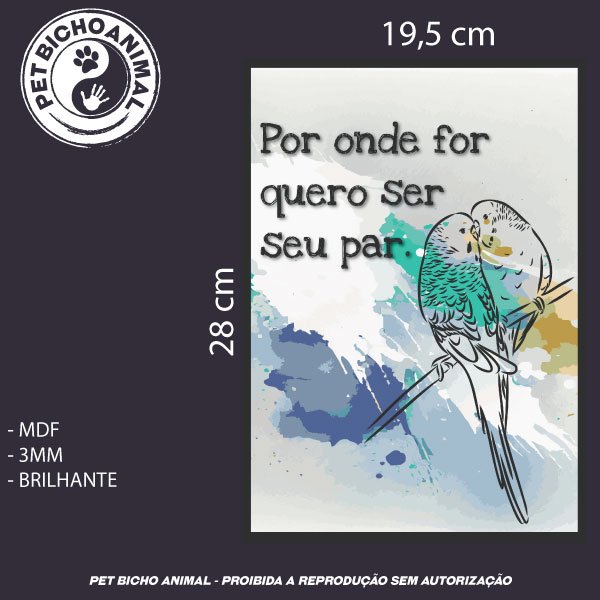 Quadro Por Onde For... 3