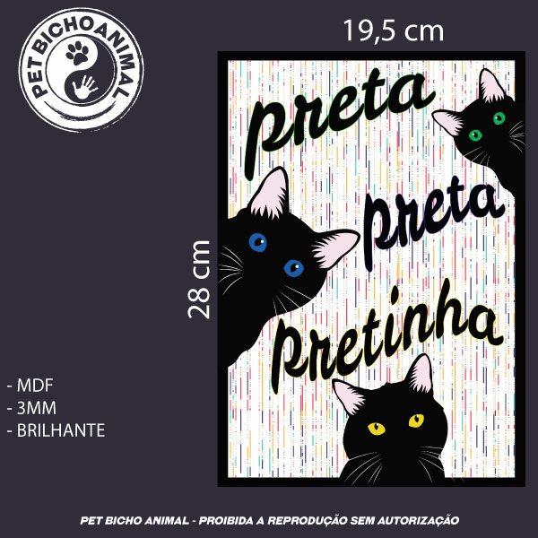 Quadro Preta, Pretinha - Imagem 3