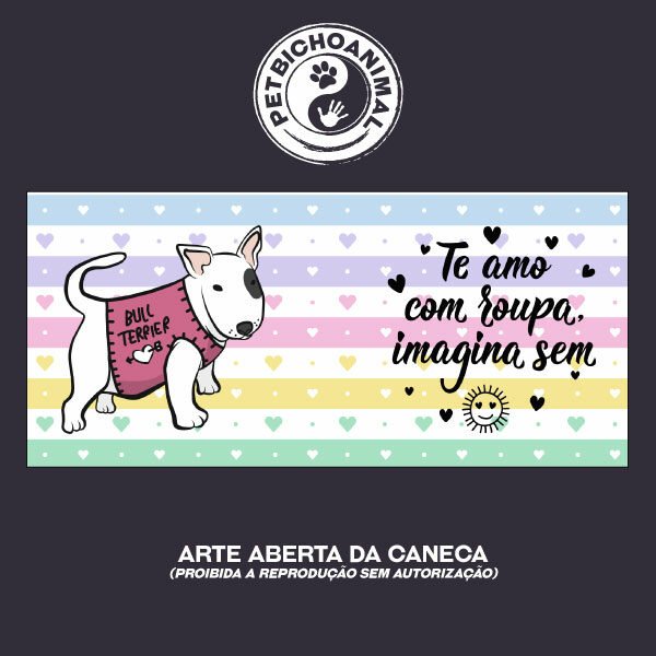 Caneca Te Amo Com Roupa, Imagina Sem... 5 Caneca Te Amo Com Roupa, Imagina Sem... - Imagem 3